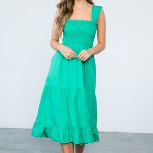 THML Smocked Midi NEW